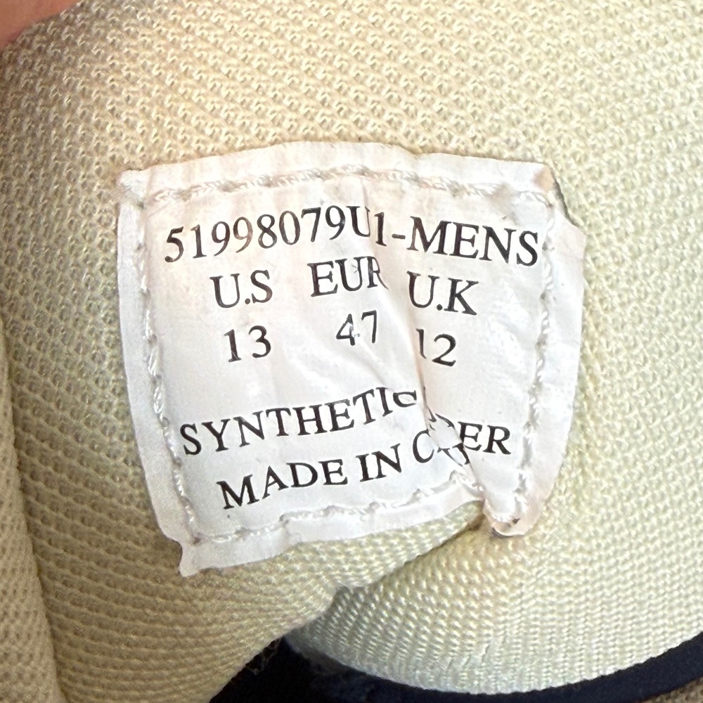 Levi's Drive Hi Sneakers Navy Brown Suede Leather Men's Size 13 Lace Up Outdoors - Picture 8 of 8